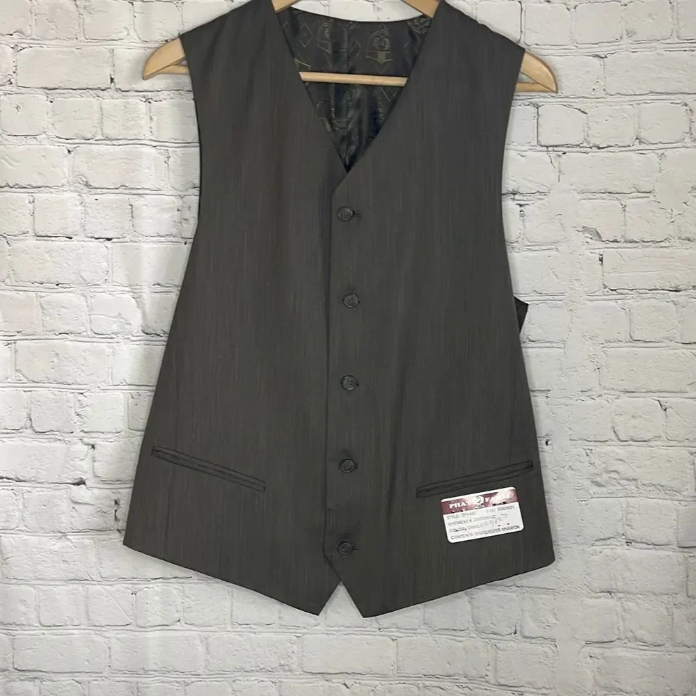 Phat Farm Men’s Camel Suit Vest size R38/W31
